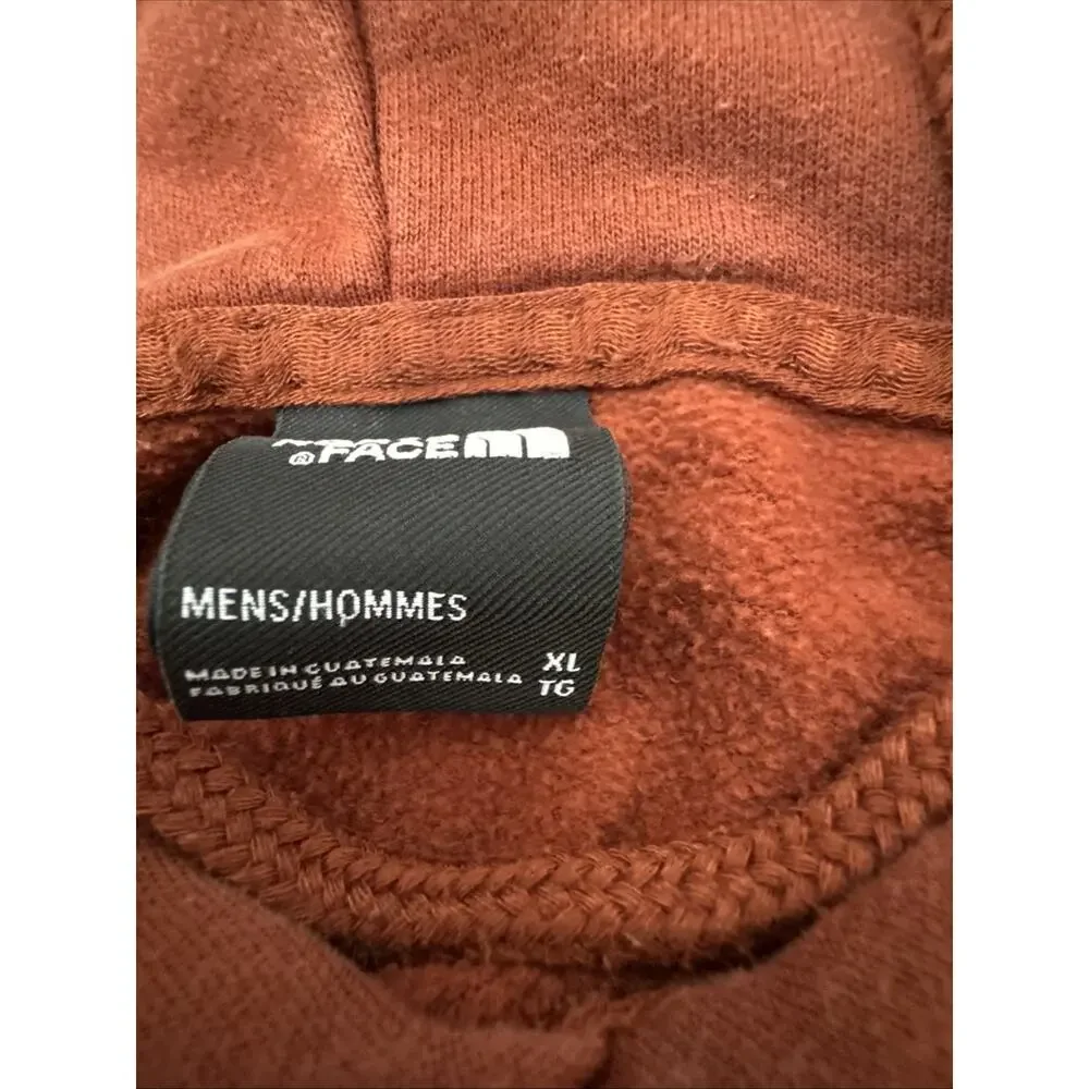 North Face Hoodie Men’s XL Burnt Orange